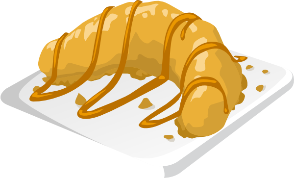 Banana No Names Clipart Png For Web - Clipart Dessert Png (600x363), Png Download