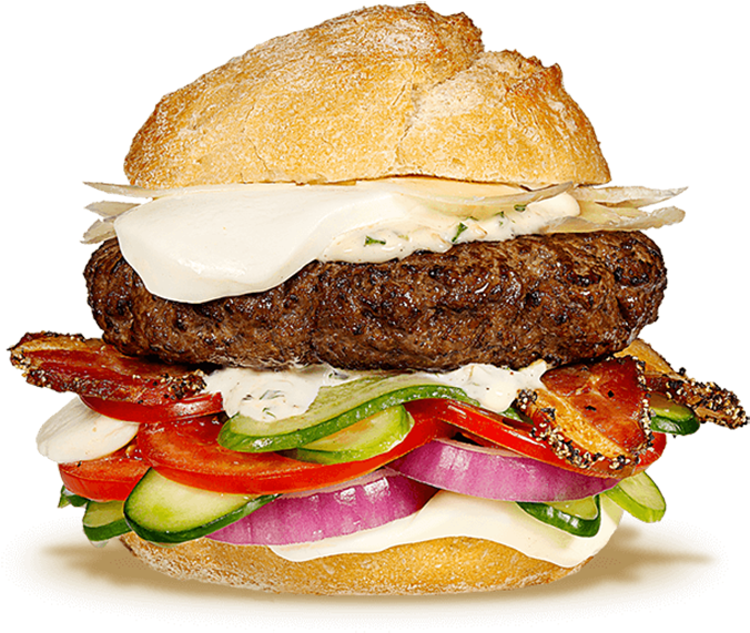 19 The Southern Belle Burger (1203x630), Png Download