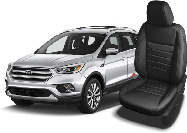 Ford Escape Leather Seat - Ford Escape 2018 Png (632x449), Png Download