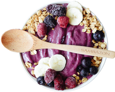 Acai Bowl - Organic Coup Acai Bowl (400x359), Png Download