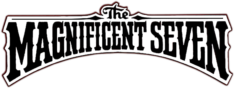 The Magnificent Seven 1960 Movie Logo - Magnificent Seven 1960 Logo (800x310), Png Download