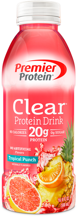 Premier Protein Clear Which Is The Secret Ingredient - Premier Protein Clear Protein Drink (480x800), Png Download