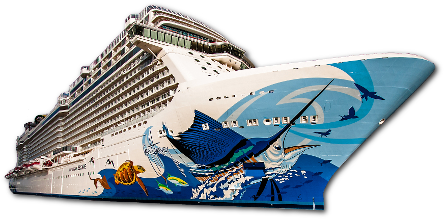 Get Ready To Cruise On Ncl's Newest And Most Exciting - Norway Big Cruise Ships (880x444), Png Download