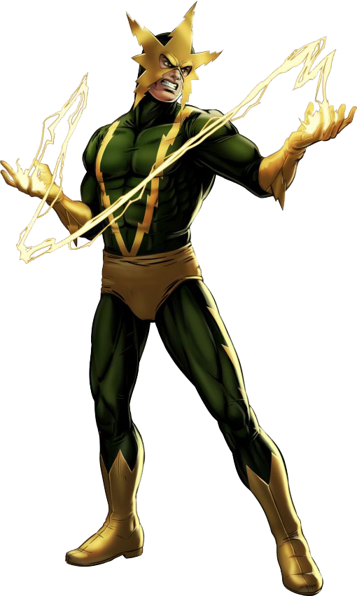 Electro - Electro Marvel Png (510x850), Png Download