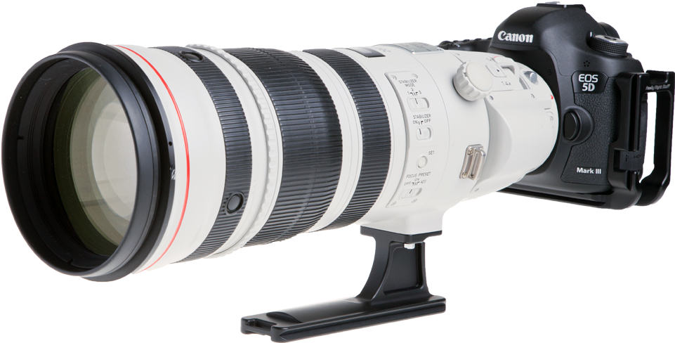 Lcf 53 For Canon 400/500/600mm Is Ii & Ef 200 400mm - Really Right Stuff Lcf-53 Foot For Canon 200-400mm (1000x942), Png Download