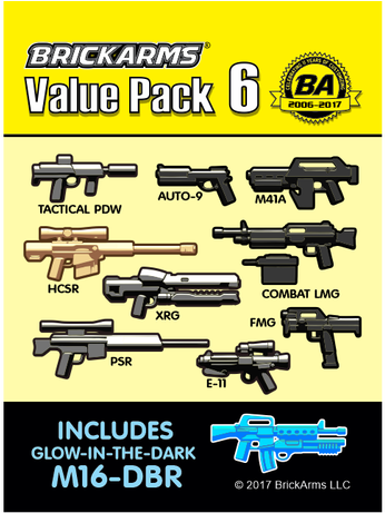 Brickarms Value Pack - Brickarms Value Lego Value (500x460), Png Download