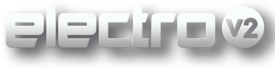 Electro V2 - Graphic Design (954x245), Png Download