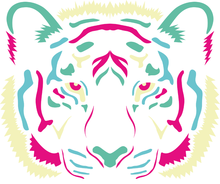 Tigre-face - Tiger Cmyk (760x638), Png Download