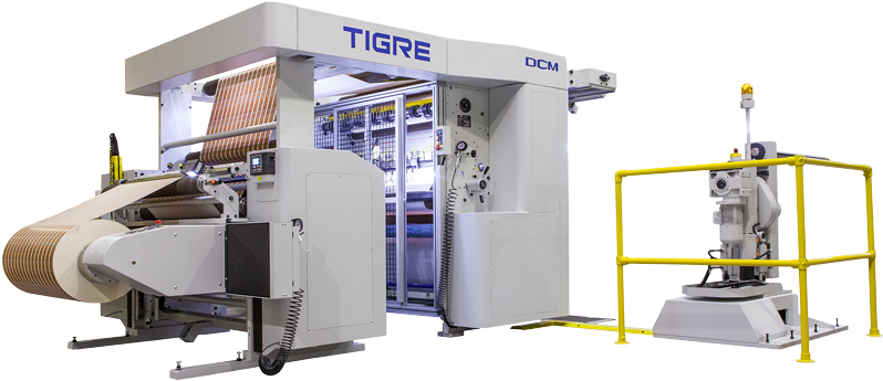 Tigre Slitter Rewinder With High Productivity And Versatility - Paper (950x417), Png Download