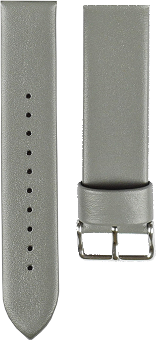 Hartley Grey Leather Strap - Strap (652x800), Png Download