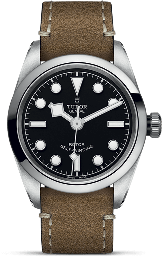 Beige Leather Strap - Tudor Heritage Black Bay 41 (900x1200), Png Download
