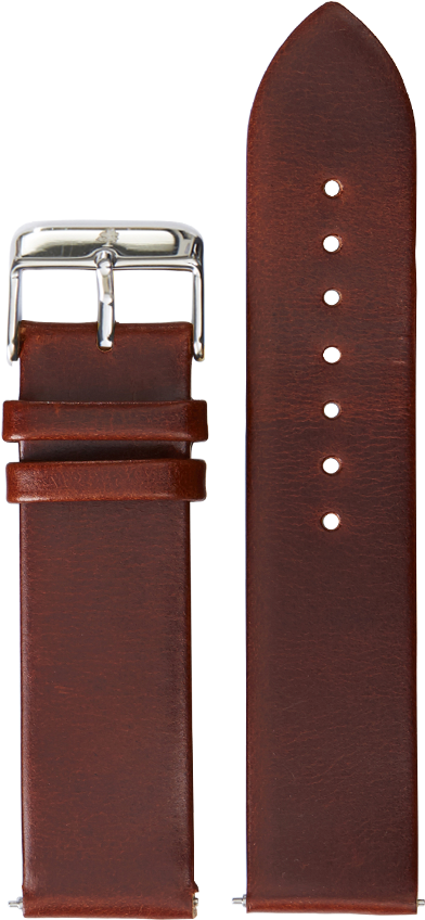 Nordskov Brown Leather Strap 20 Mm - Arne Jacobsen Brown Leather Strap 20 Mm (600x900), Png Download