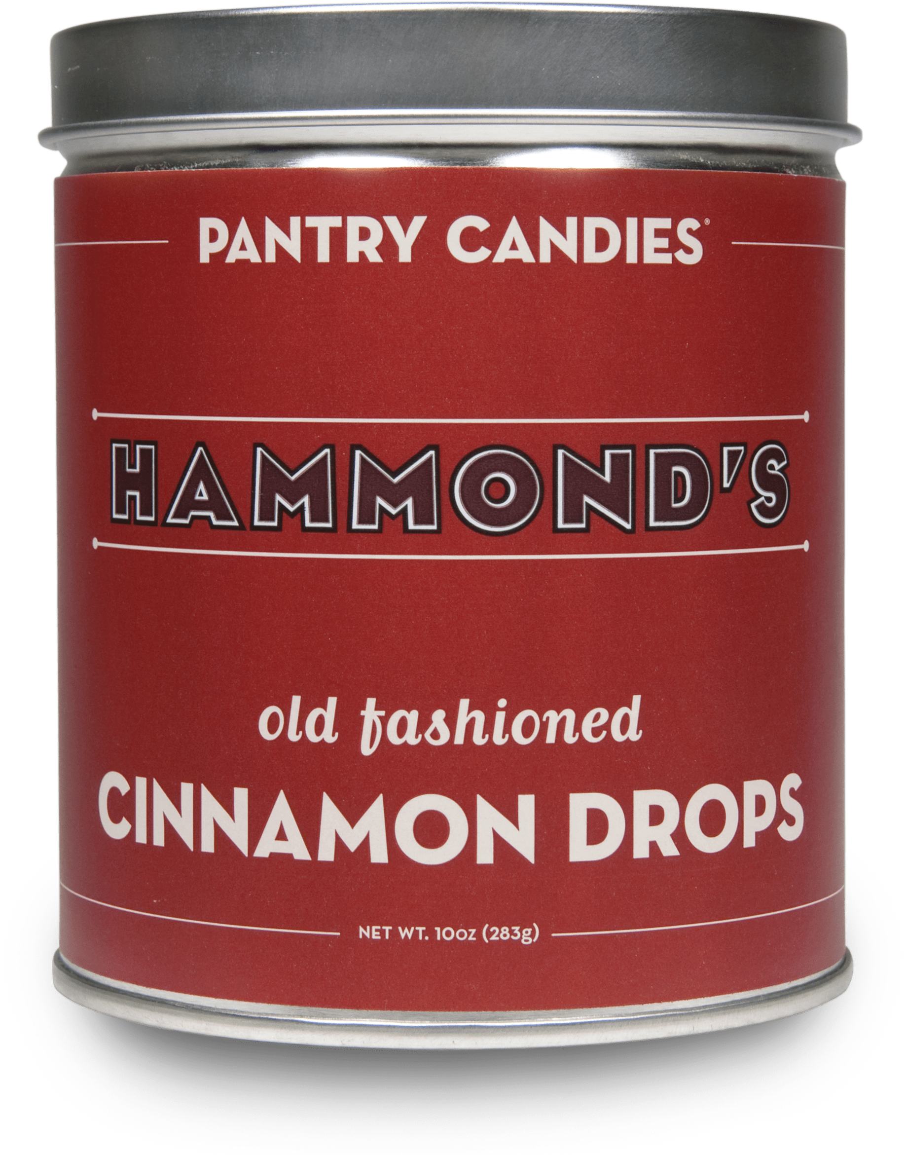 Hammond's Old Fashioned Cinnamon Drops - 10 Oz Tin (4288x2848), Png Download