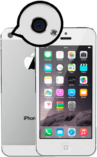 Download Iphone5 Camera Replacement Apple Iphone 5 16gb A1429 Genuine Refurbished Png Image With No Background Pngkey Com