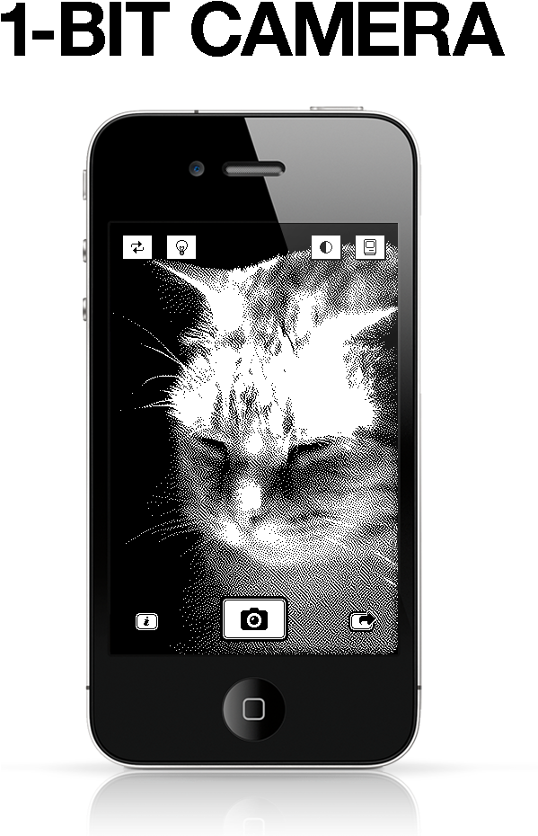 1-bit Camera - Viva Kuwait (598x976), Png Download