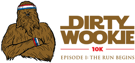 Racethread - Com - Dirty Wookie 10k (531x245), Png Download