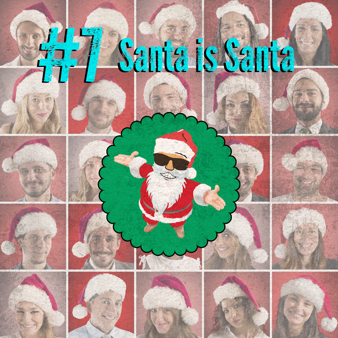7 - Santa Claus (1426x1426), Png Download