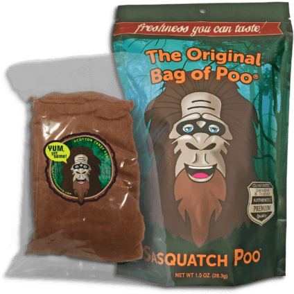 Original Bag Of Poo (brown Cotton Candy) (460x460), Png Download