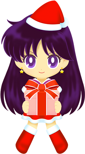 Sailor Moon Drops Merry Christmas (308x521), Png Download