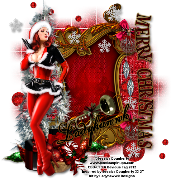 Sexy Santa - Christmas Ornament (600x600), Png Download