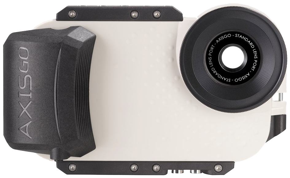 Axisgo 8 Water Housing For Iphone 7 / Iphone 8 Seashell - Axis Go Iphone 7 Sport Housing Seashell White - White (1024x768), Png Download