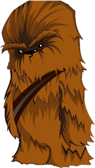Wookie Woods - Thanks For Watching Star Wars (510x596), Png Download