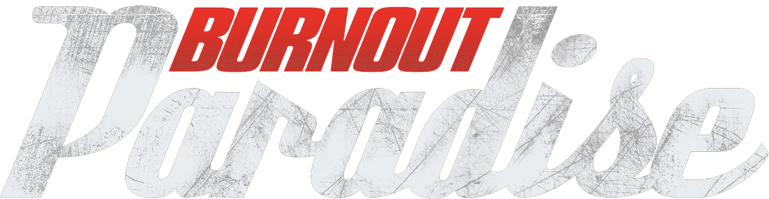 Burnout Paradise - Burnout Paradise Logo Png (1582x409), Png Download