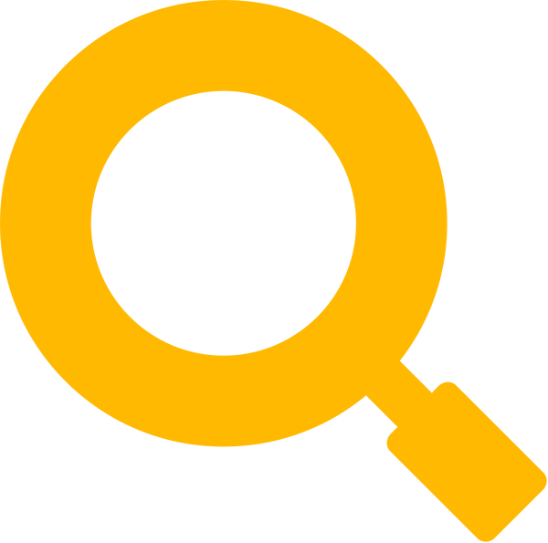 Search Logo Yellow Png (600x595), Png Download