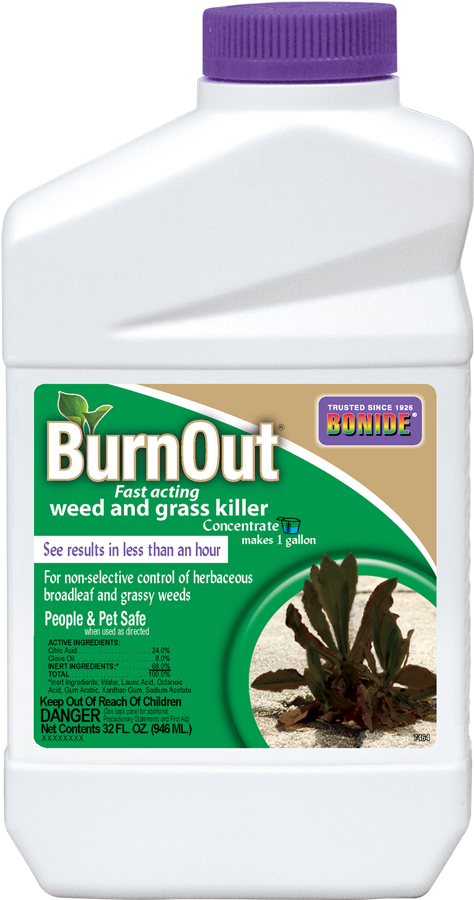 Burnout® Conc - Davespestdefense Burnout Weed And Grass Killer Ready (474x900), Png Download