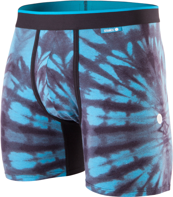 Stance - Burnout Wholester - Blue - Front - Stance Burnout Wholester Boxers (966x1449), Png Download