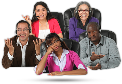 Customer Service People - Customer Service (425x317), Png Download