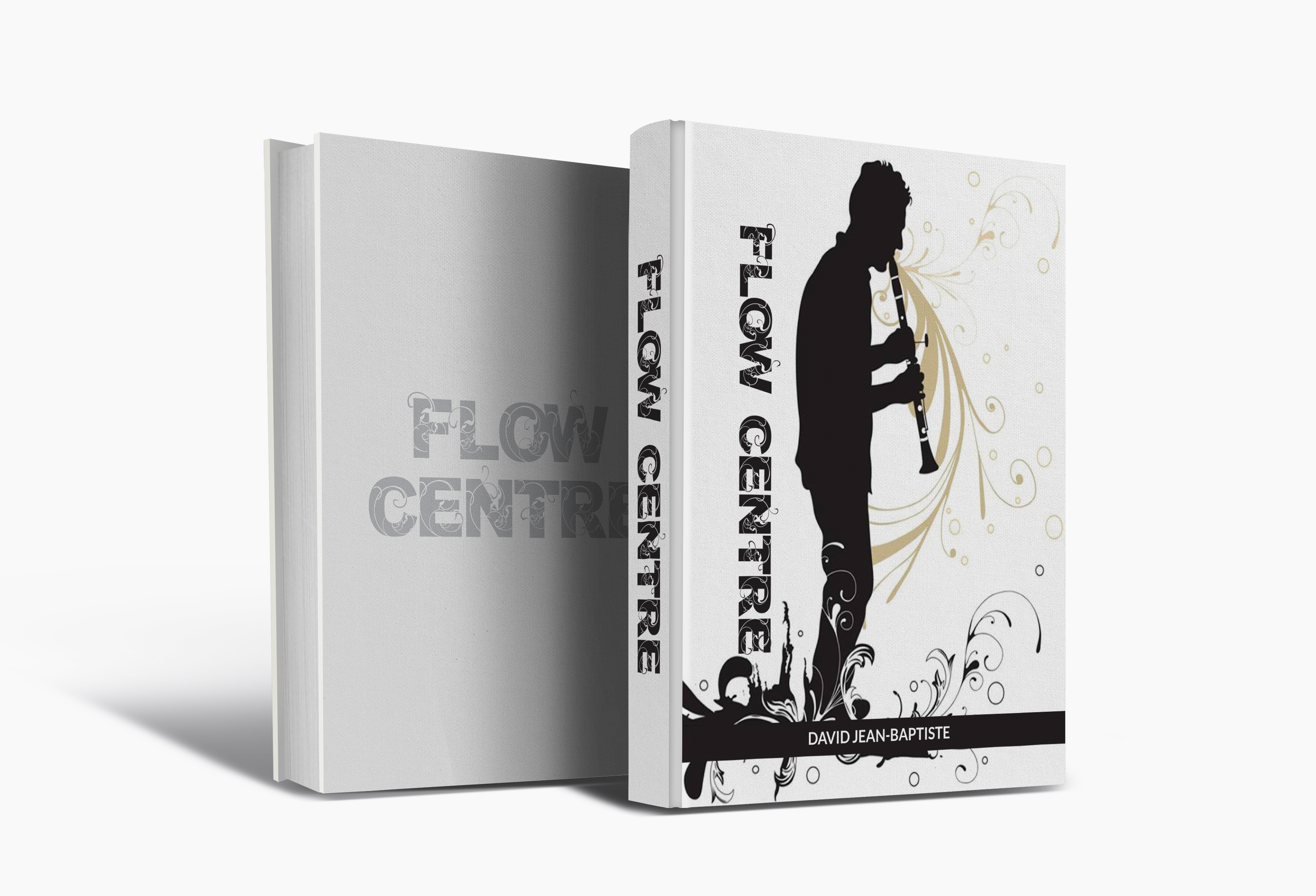 Burnout Recovery - Clarinet Player Silhouette (3200x2179), Png Download