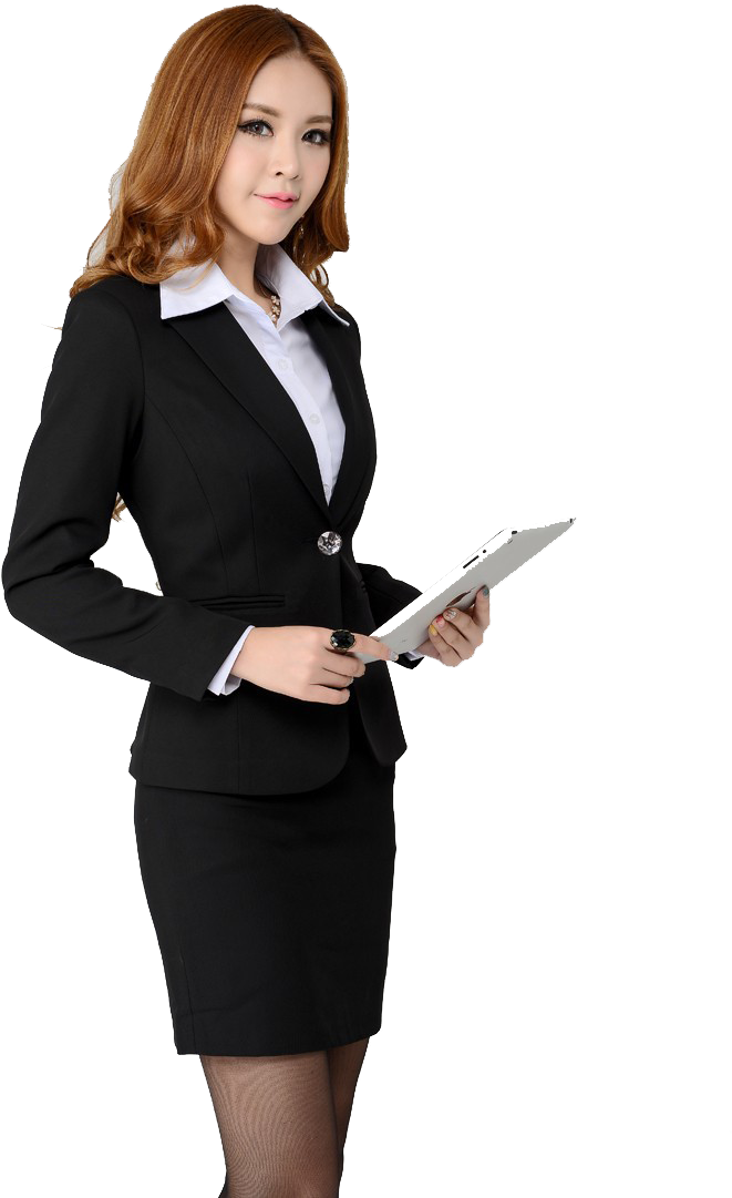 Business Suit For Women Png Free Download - Women Professional Business Suit (750x1125), Png Download