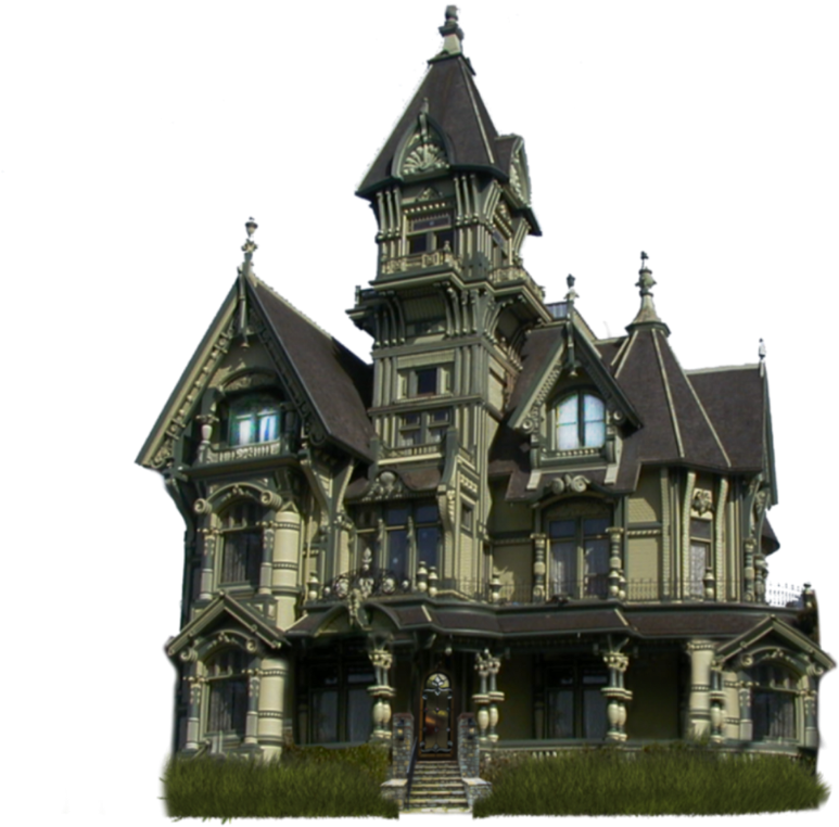 Download - Carson Mansion (999x799), Png Download