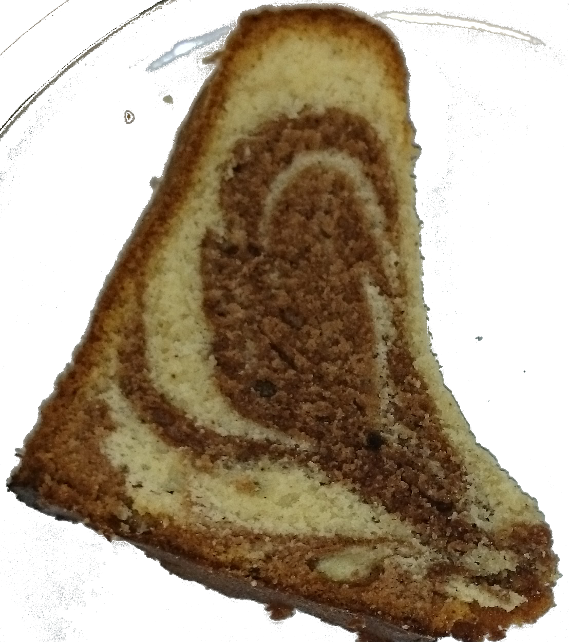 A Slice Of Gugelhupf - Food (1108x1250), Png Download
