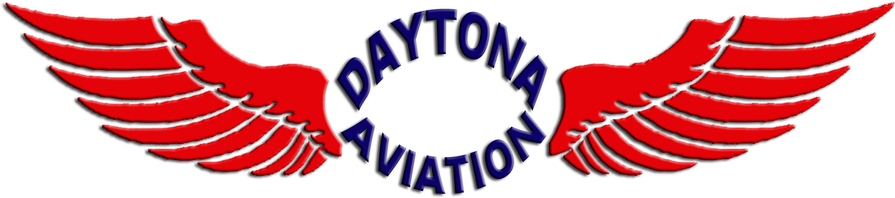 Daytona Aviatio - - Daytona Aviation Academy (3099x723), Png Download