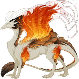 Fiery Wings Skin - Bodygene (350x350), Png Download