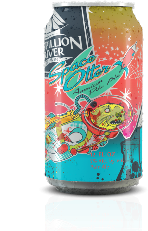 Space Otter - Mispillion River Brewing (500x500), Png Download