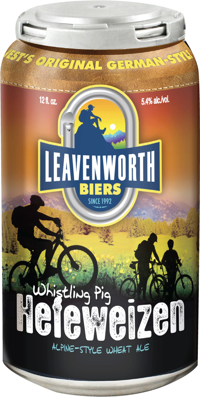 Leavenworth Bier - Leavenworth Whistling Pig Hefeweizen (700x1350), Png Download