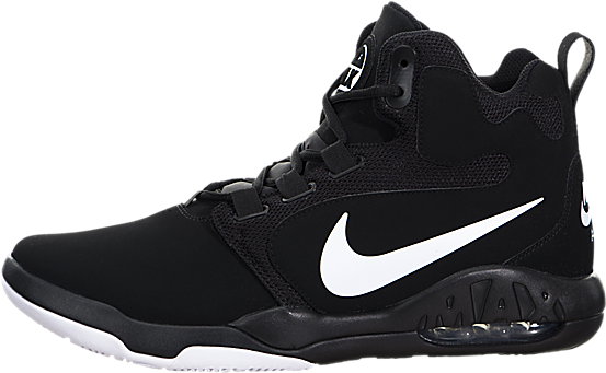 Nike Air Conversion - Nike Men's Air Conversion Black/white Basketball Shoe (650x650), Png Download