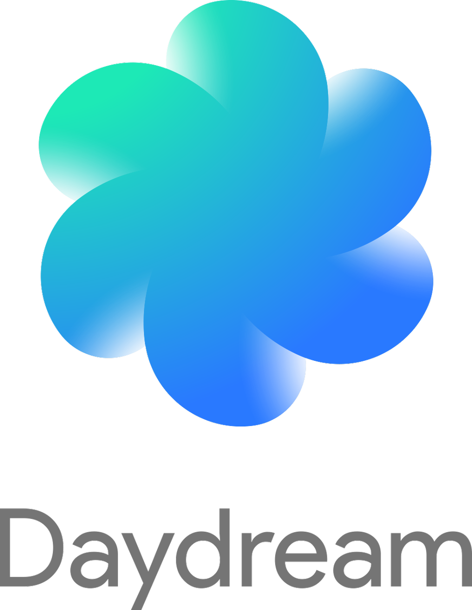 Google Ar & Vr On Twitter - Google Daydream Logo Png Black (928x1200), Png Download