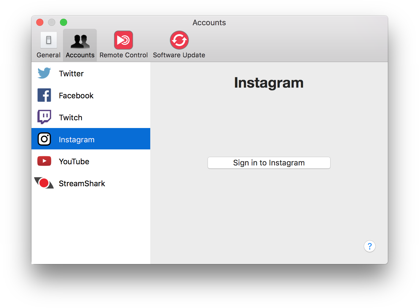 Accessing Instagram - Mac Os X (1424x1060), Png Download