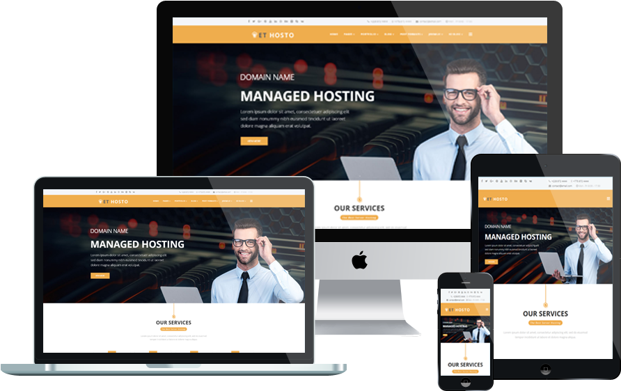 Et Hosto Free Responsive Joomla Template - Hotel & Booking Joomla Template (1000x750), Png Download