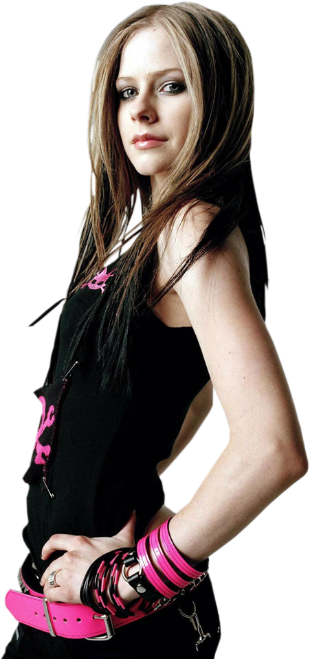 Avril Lavigne Png - Avril Lavigne 1990's Clothing (451x959), Png Download
