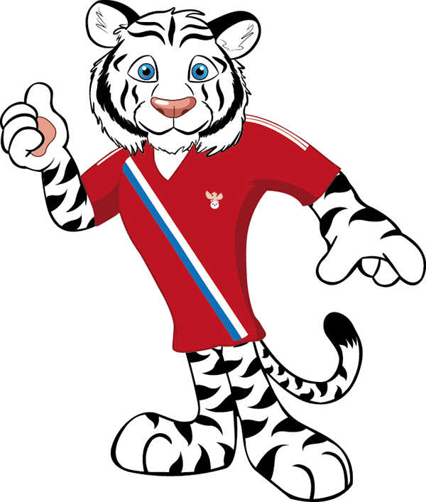 Mascota De Mundiales Rusia 2018 (600x707), Png Download