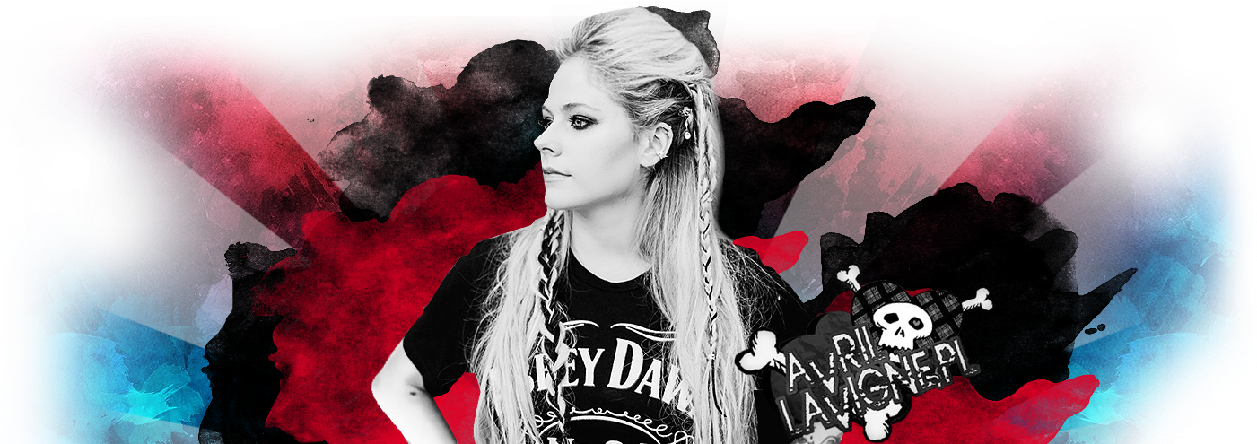 Avril Lavigne (1454x494), Png Download