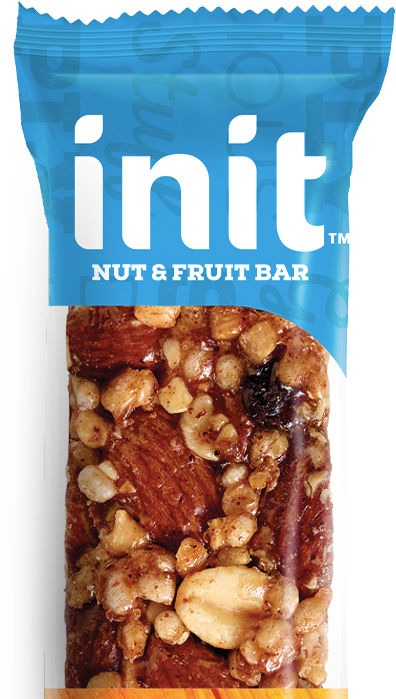[ Img] - Init Fruit And Nut Bar (396x699), Png Download
