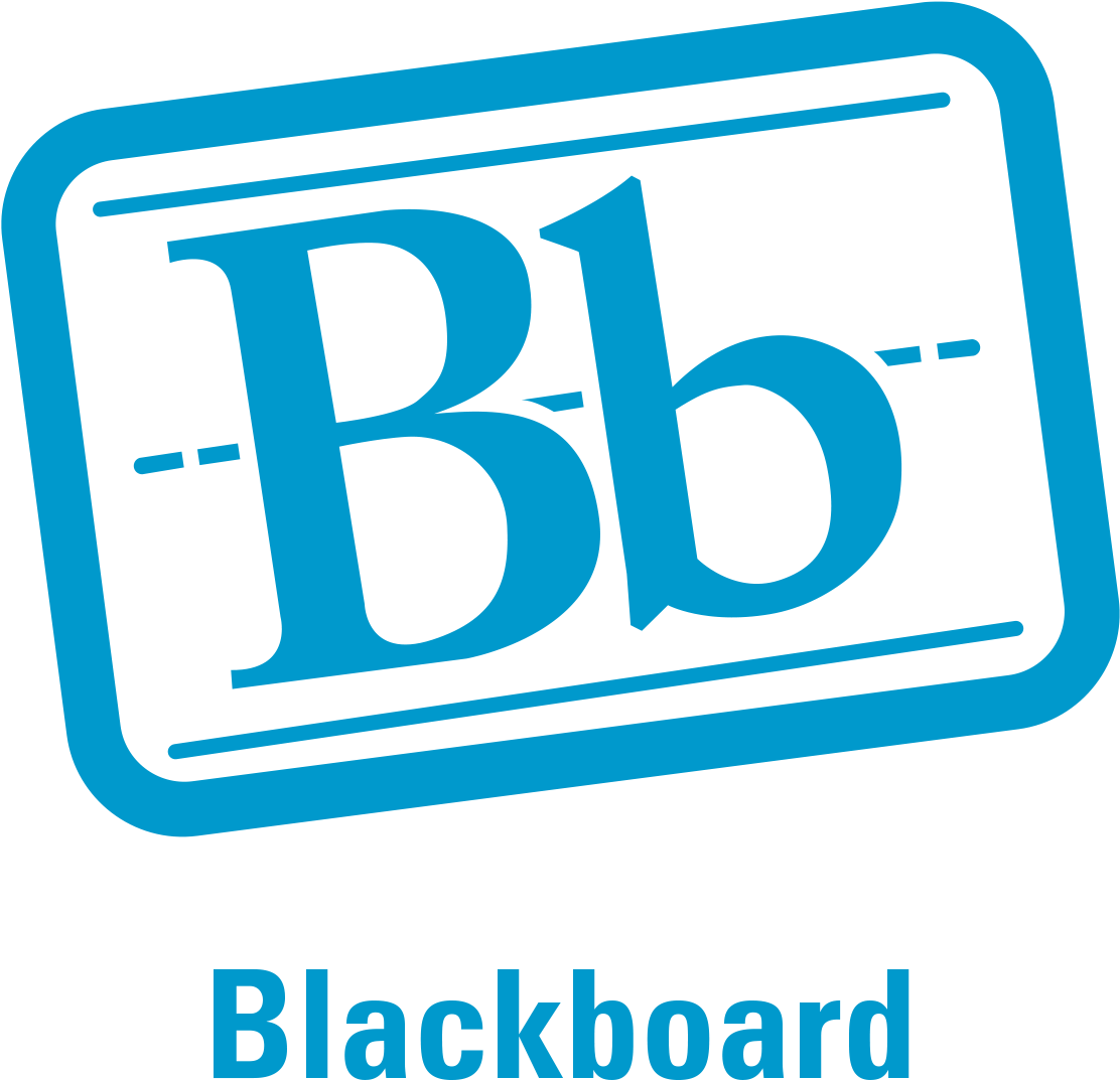 Connect With Us On Twitter, Facebook And Instagram - Blackboard Logo Svg (1200x1200), Png Download