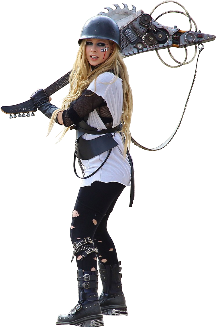 Poison Heart ~ - Avril Lavigne Png Rock N Roll (959x1222), Png Download