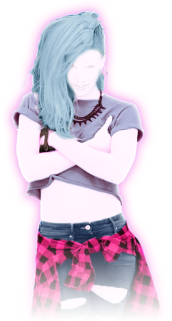 Rocknrolldlc Coach 1 Big - Just Dance Rock N Roll Avril Lavigne (500x500), Png Download